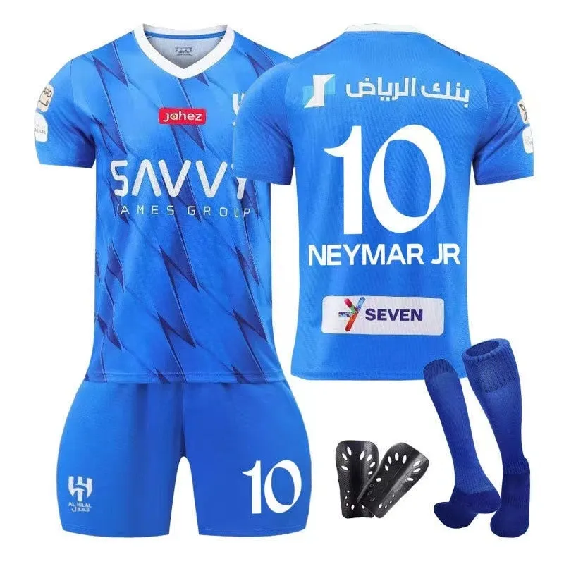 23/24 Neymars T-Shirt JR No.10 Jerseys Adults Sports Short-Sleeve