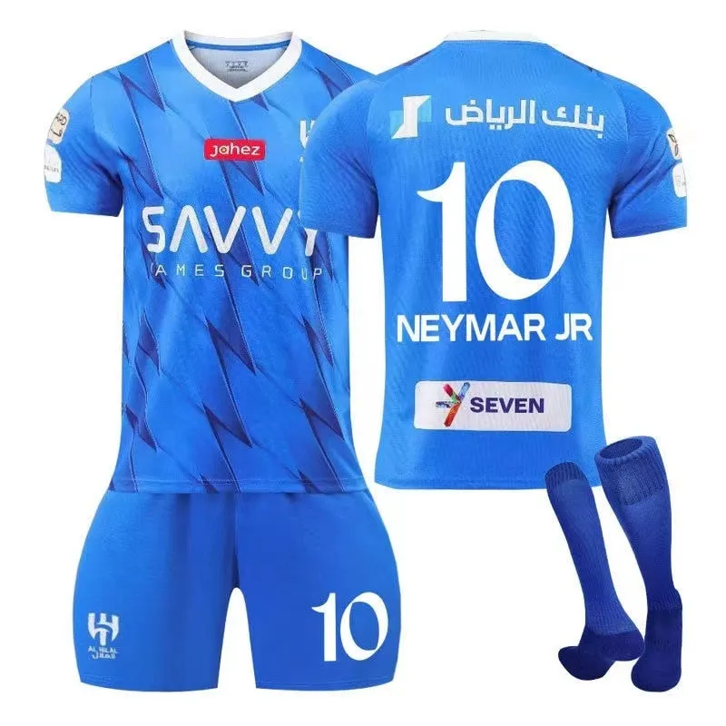 23/24 Neymars T-Shirt JR No.10 Jerseys Adults Sports Short-Sleeve