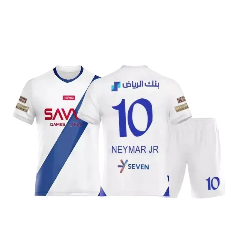 23/24 Neymars T-Shirt JR No.10 Jerseys Adults Sports Short-Sleeve