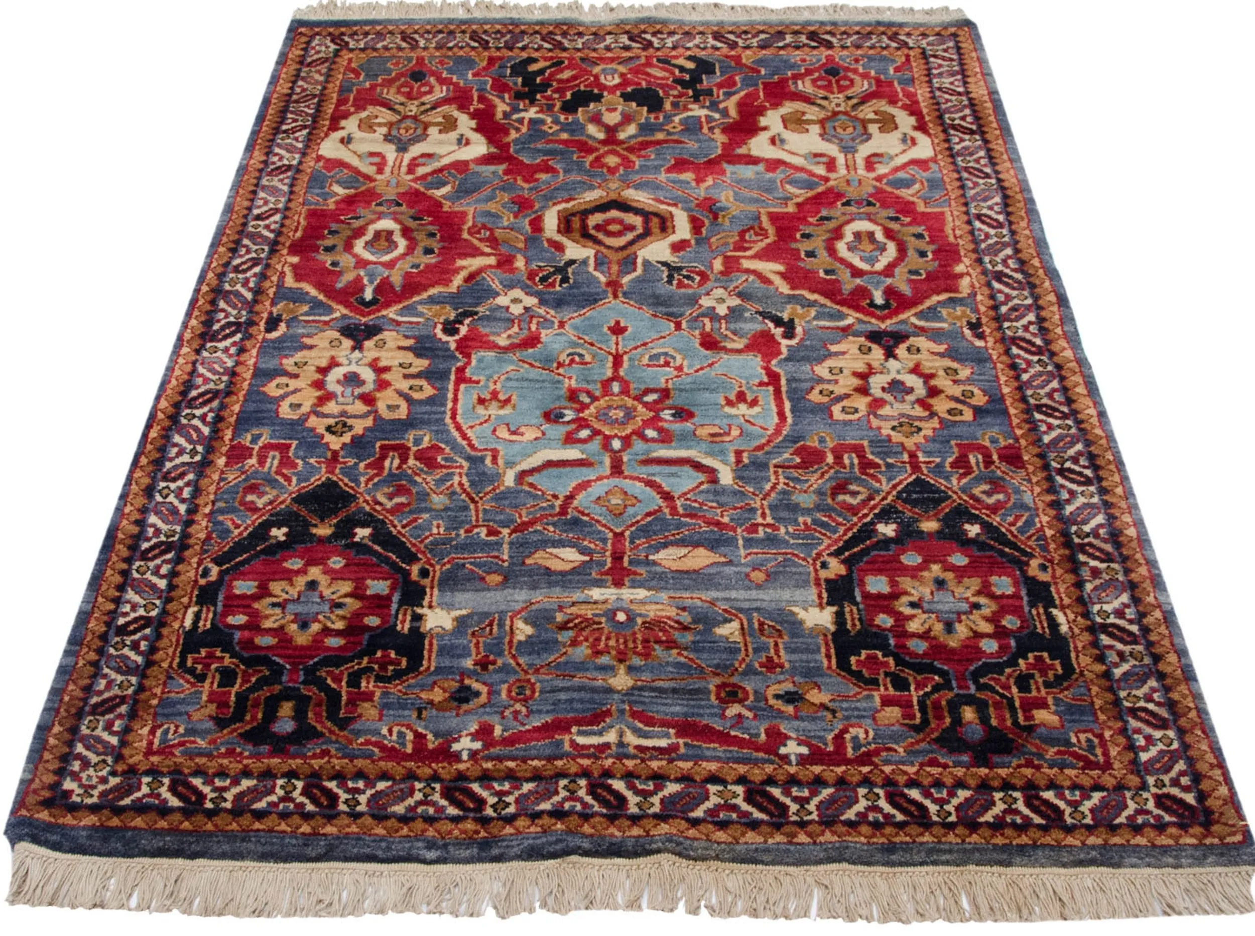 4x6 Vintage Agra Rug