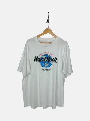 90's Hard Rock Cafe Orlando USA Made Vintage T-Shirt Size XL