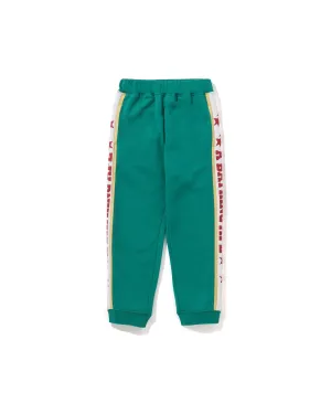 A Bathing Ape Color Block Sweat Pants