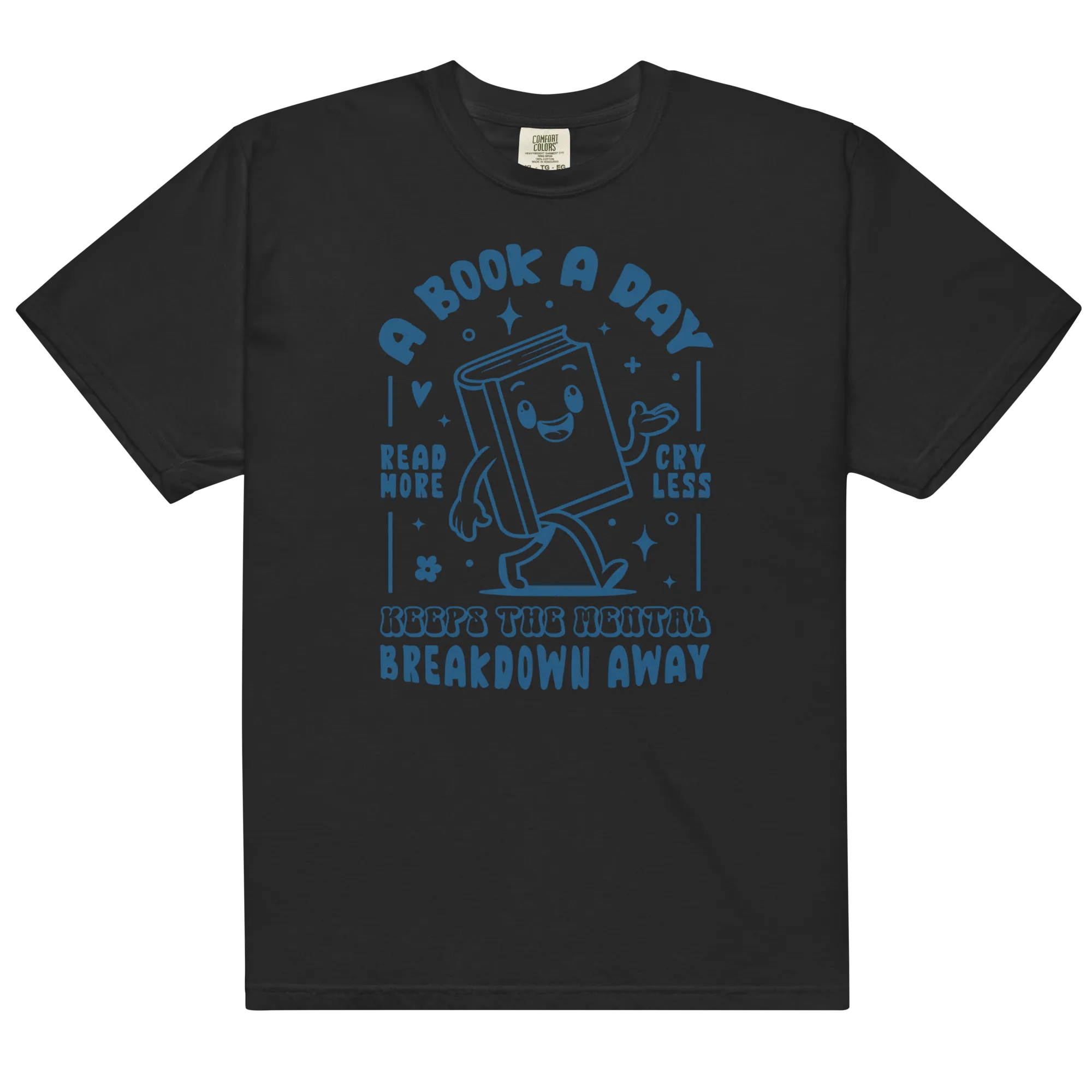 A Book a Day Mental Breakdown Away Premium T-Shirt