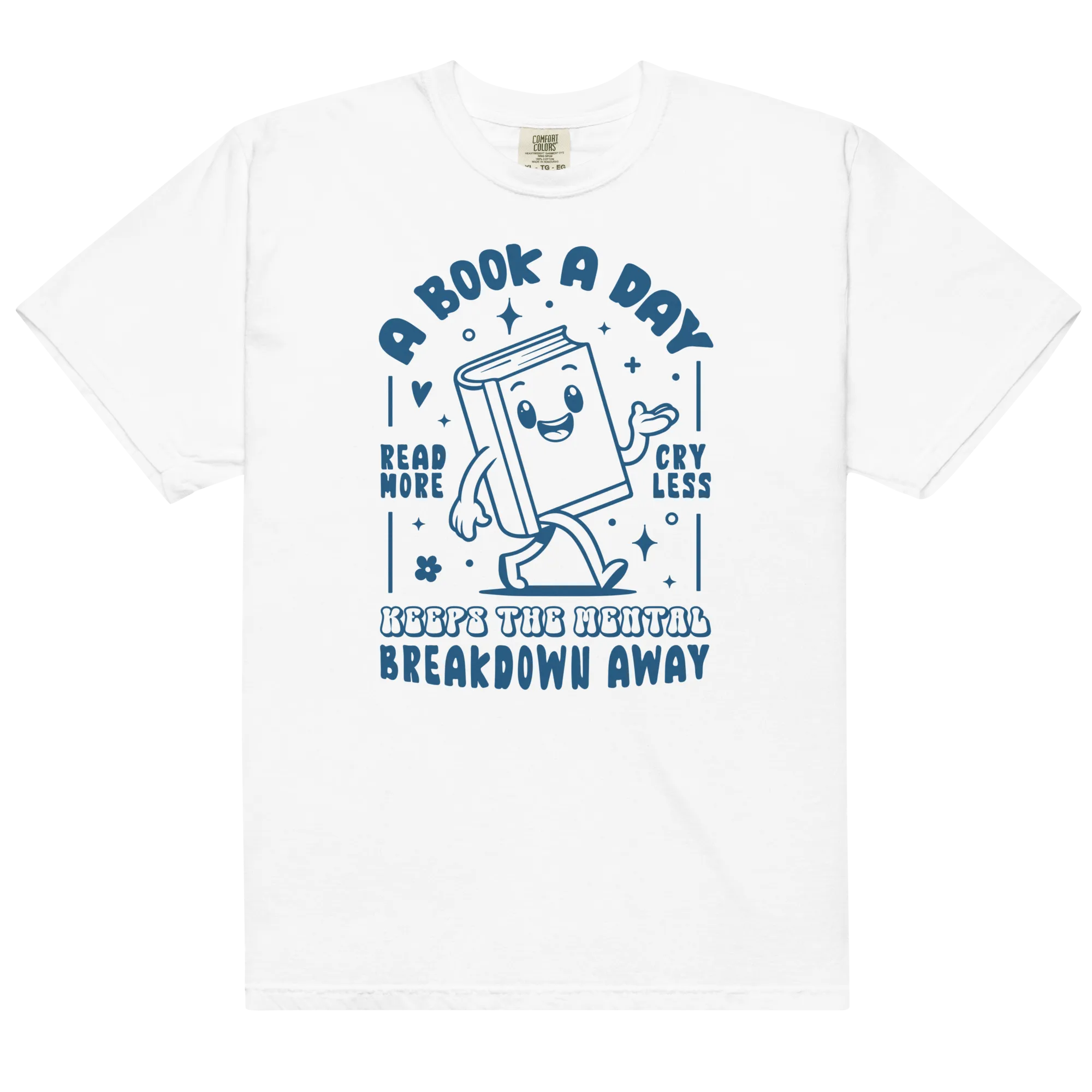 A Book a Day Mental Breakdown Away Premium T-Shirt