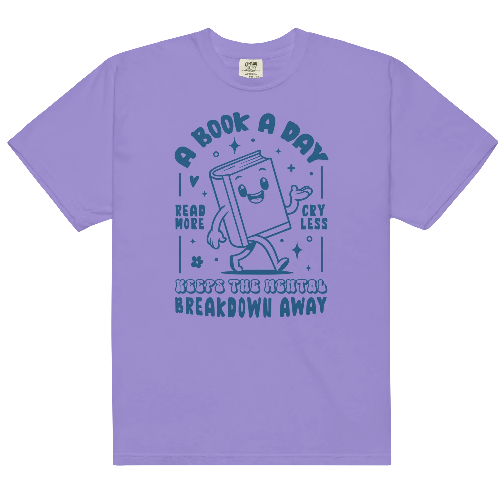 A Book a Day Mental Breakdown Away Premium T-Shirt