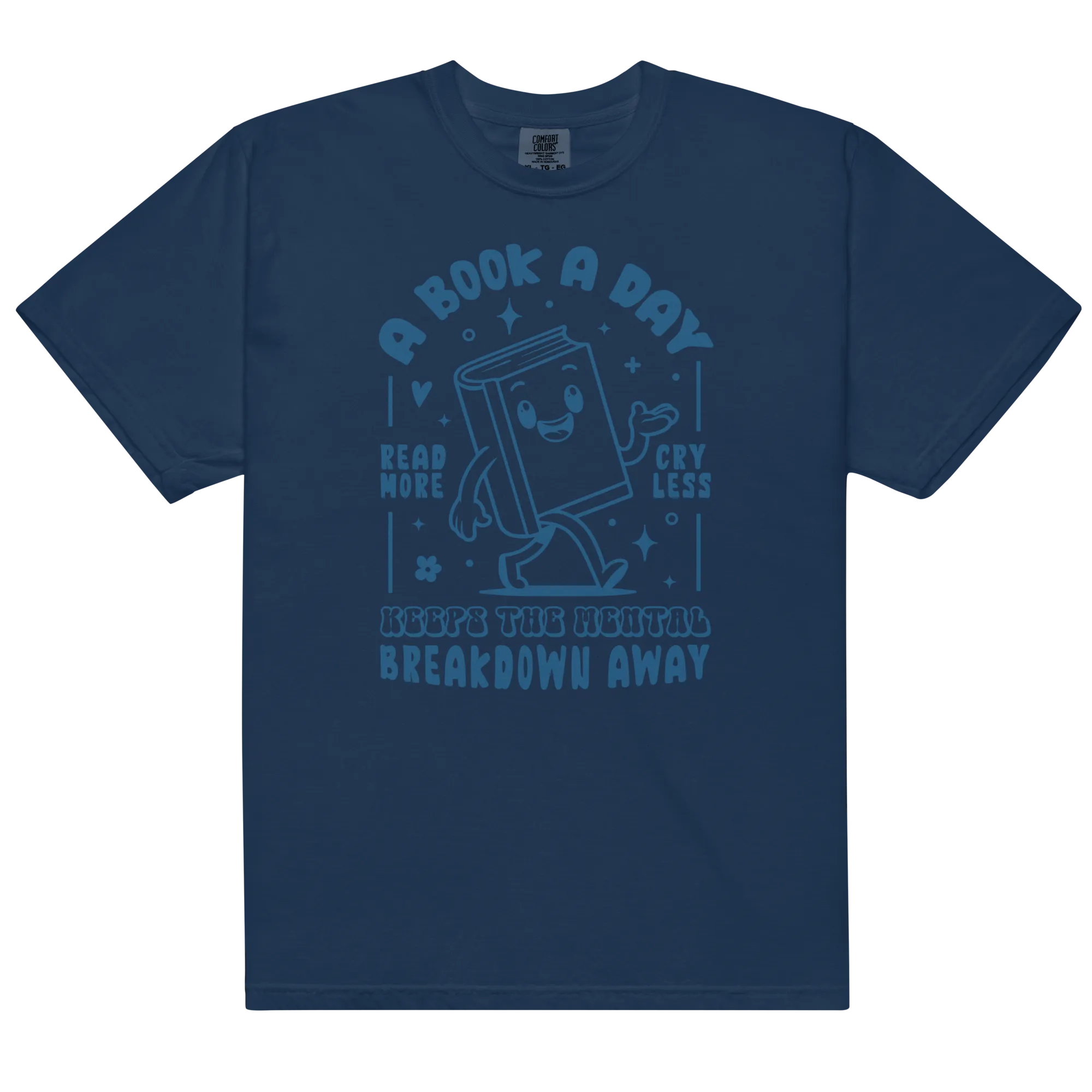 A Book a Day Mental Breakdown Away Premium T-Shirt