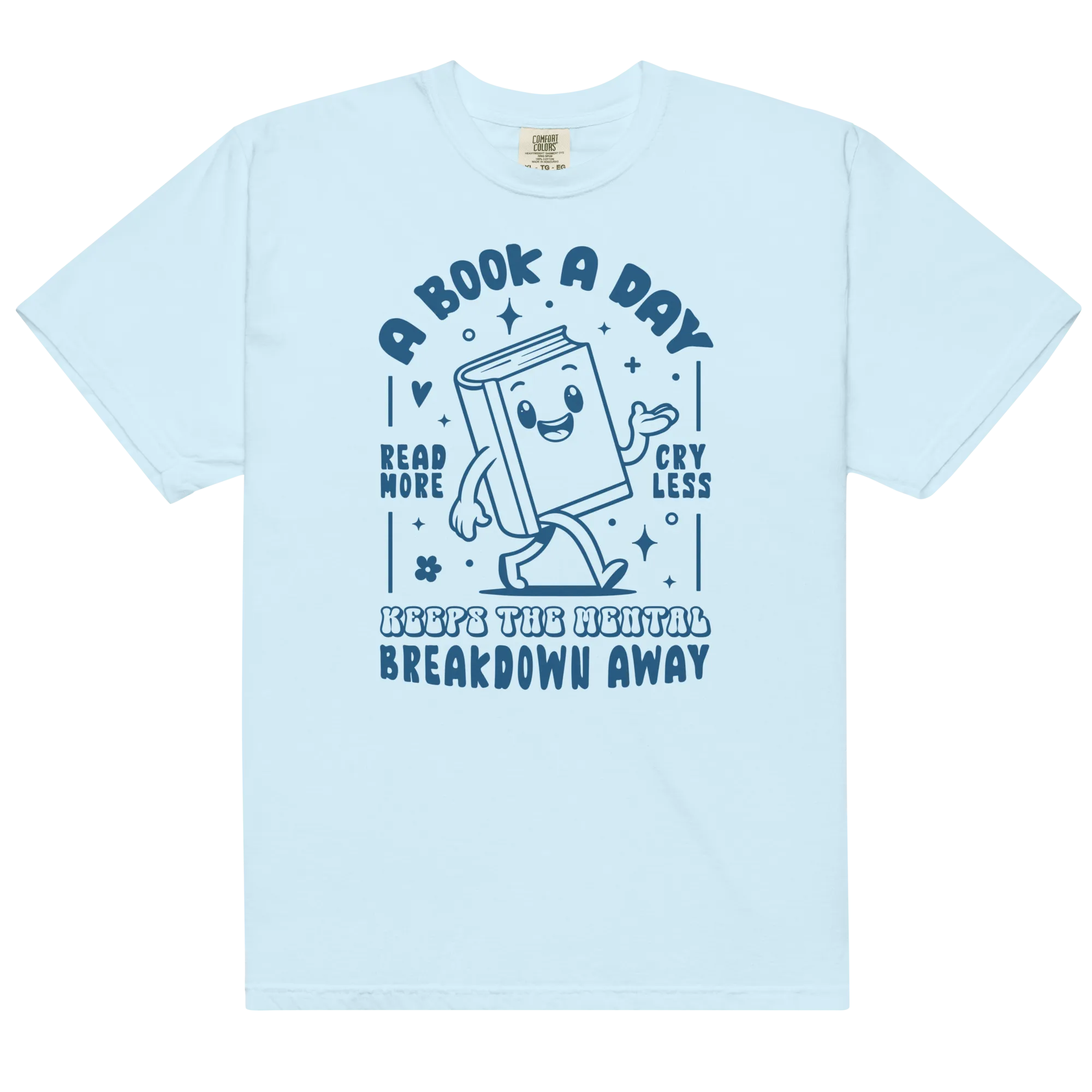 A Book a Day Mental Breakdown Away Premium T-Shirt