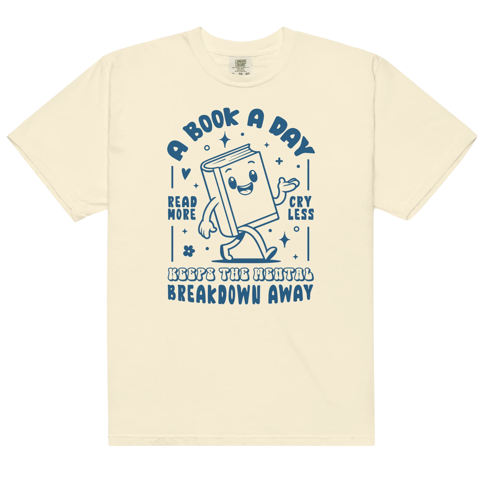 A Book a Day Mental Breakdown Away Premium T-Shirt