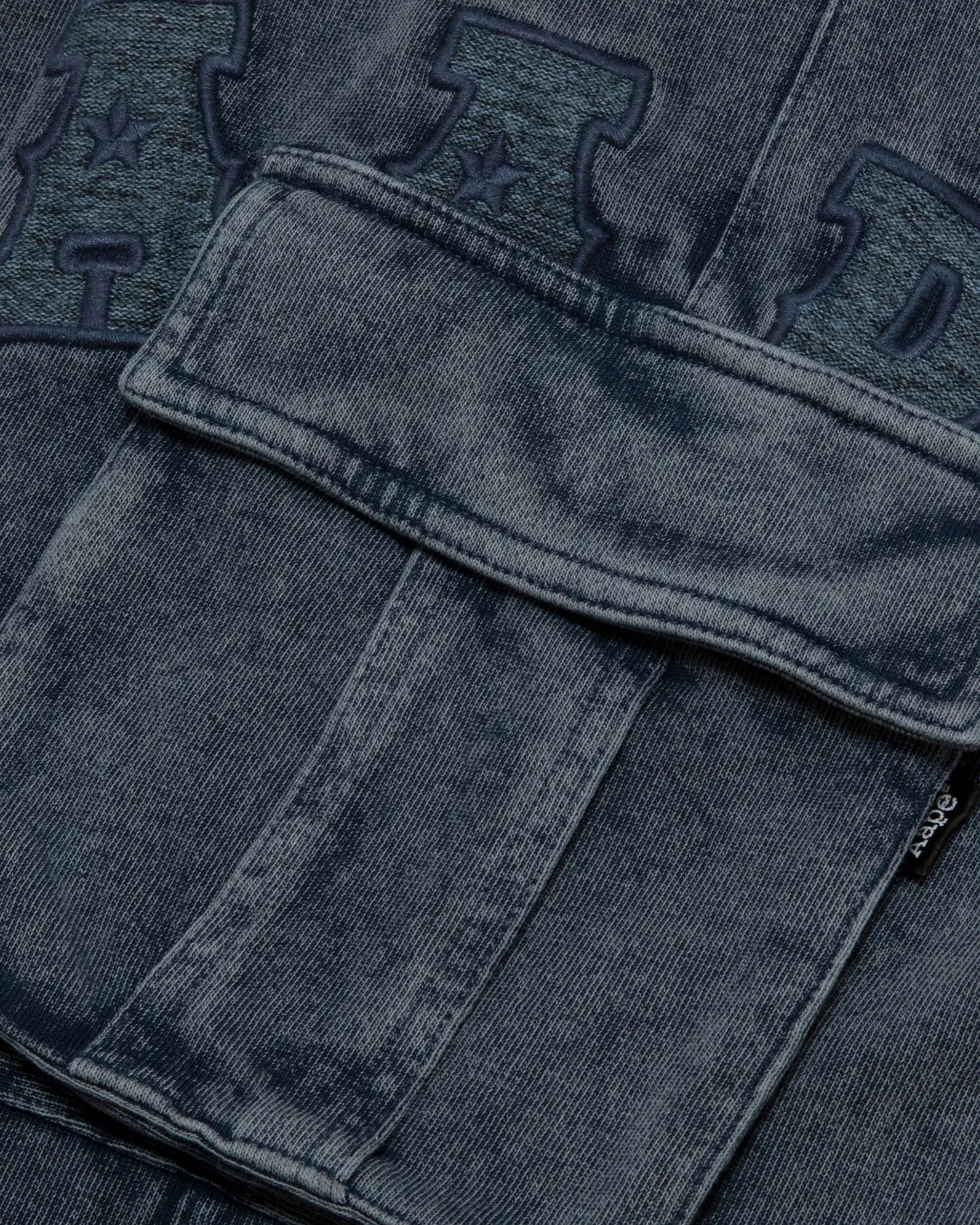AAPEUNVS star moonface logo washed sweatpants