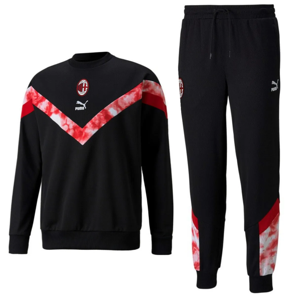 AC Milan Iconic Fans presentation Crew sweat tracksuit 2022 - Puma