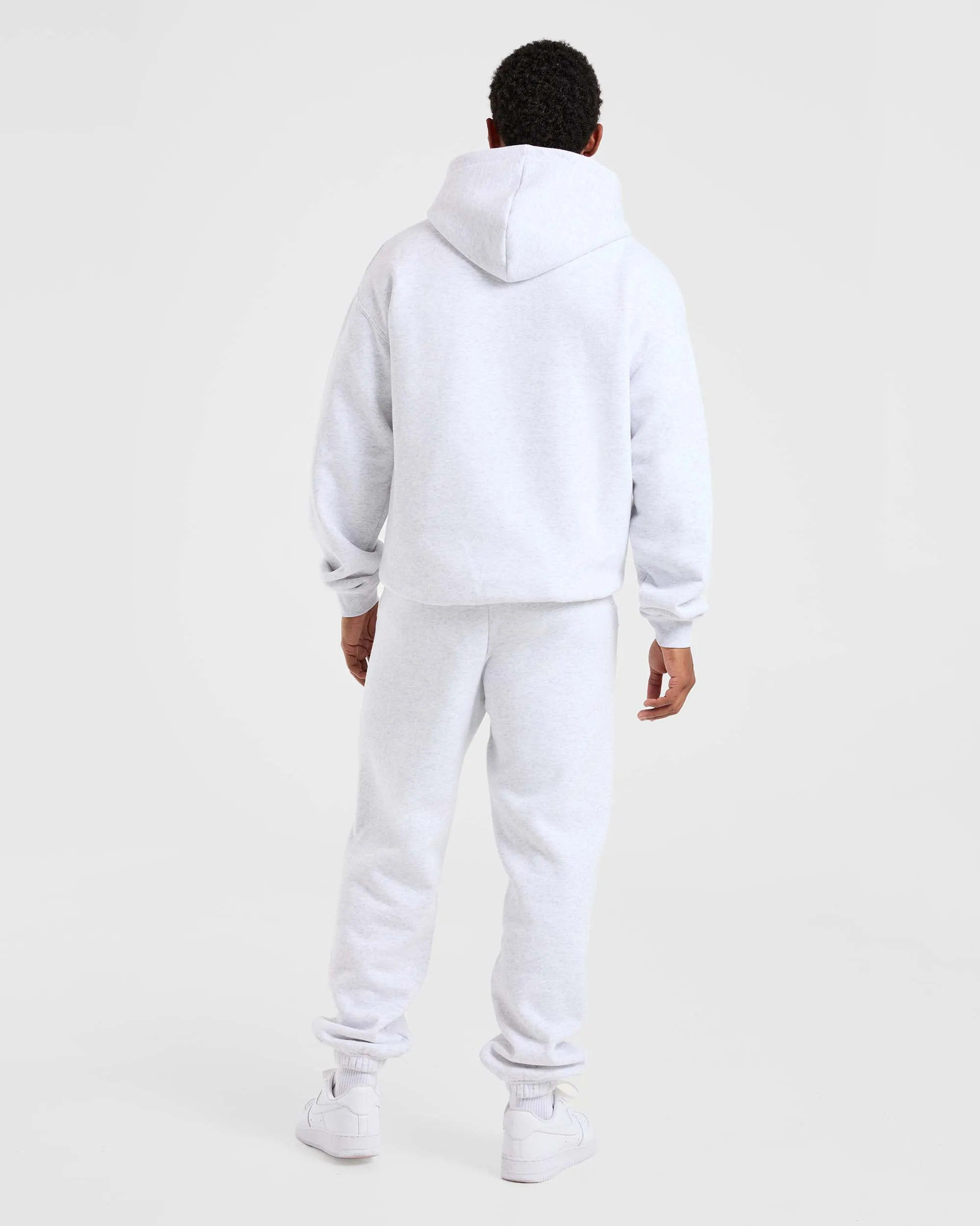 Academy Oversized Hoodie - Grau Marl