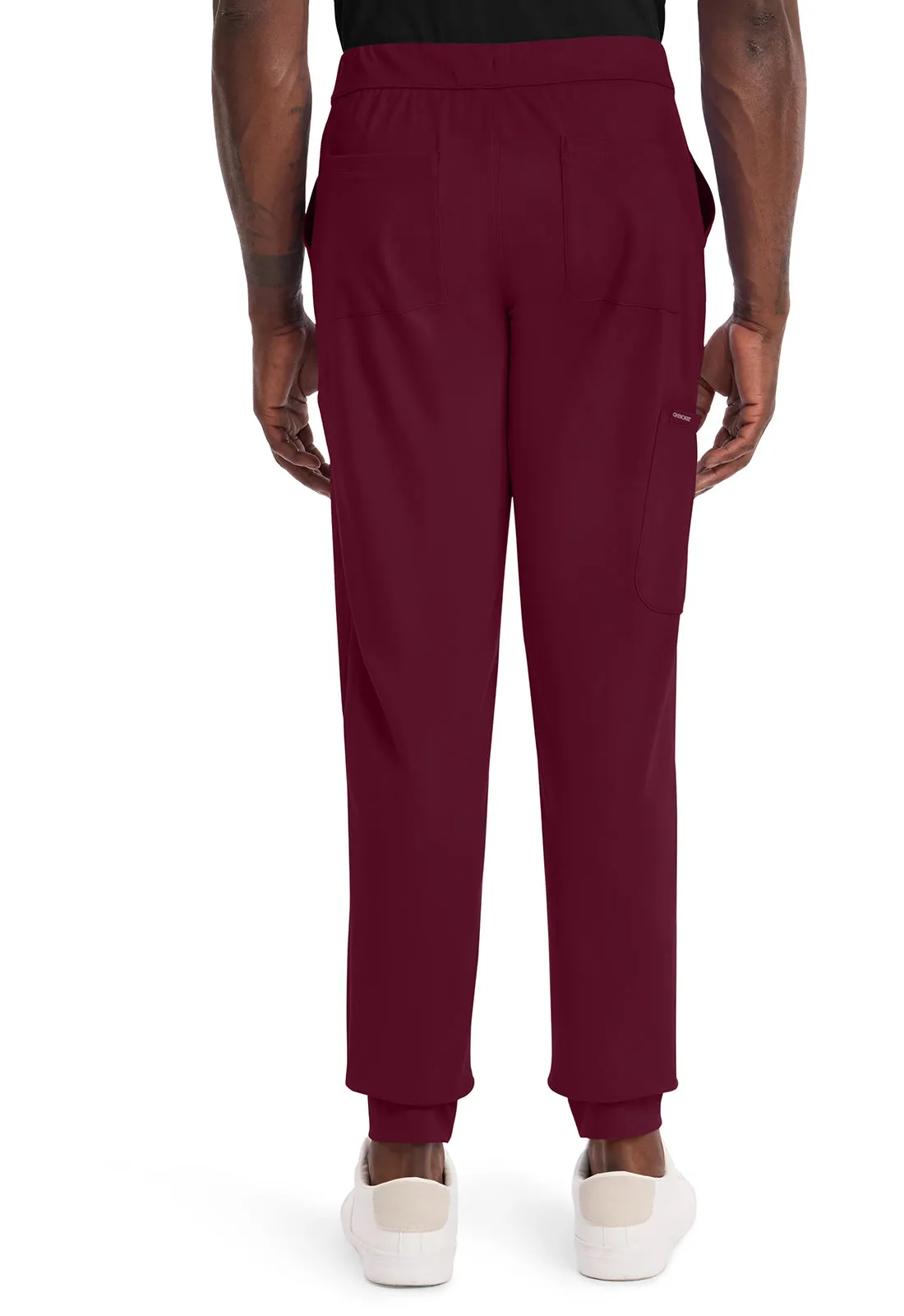 Achieve CK034 Men's 5 Pocket Jogger Pant Wine
