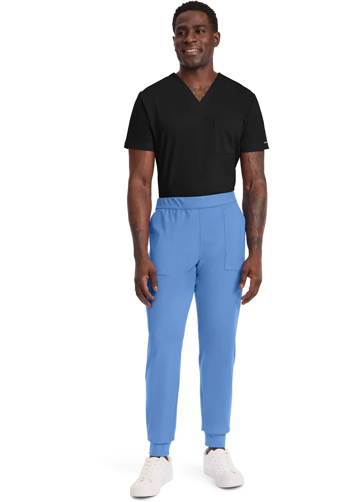 Achieve CK034 Men's Pull on Jogger Pant Ciel