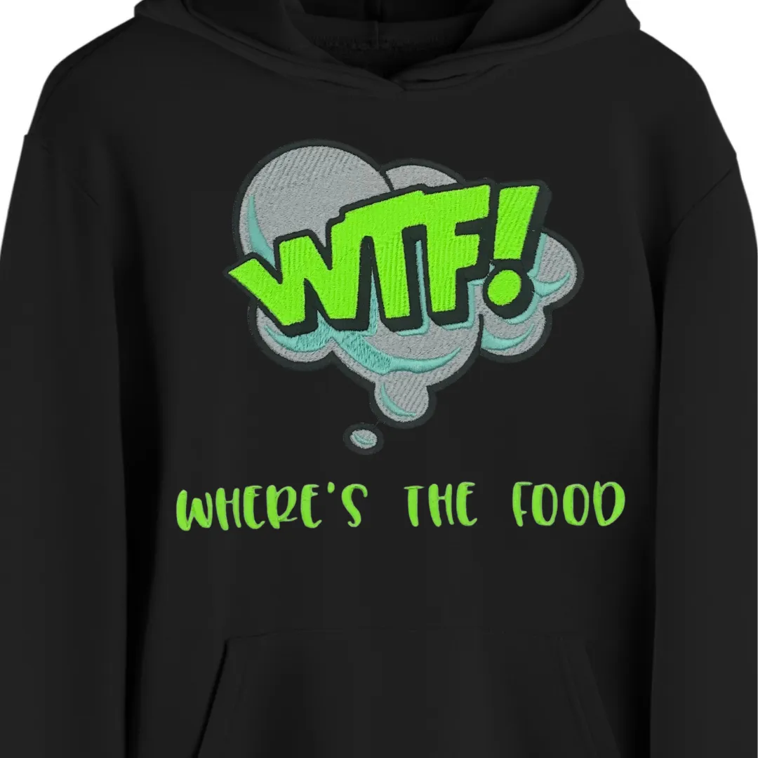 Adult Hoodie (w/ drawstrings)- WTF