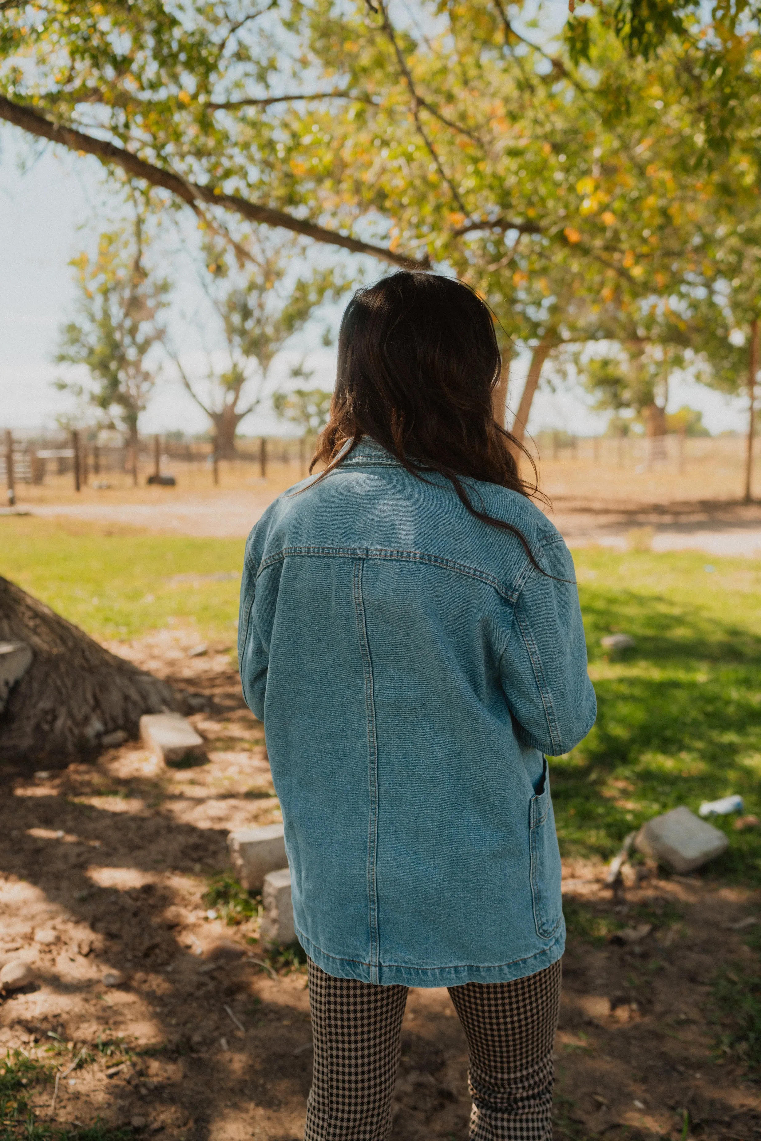 Ailey Denim Blazer - FINAL SALE