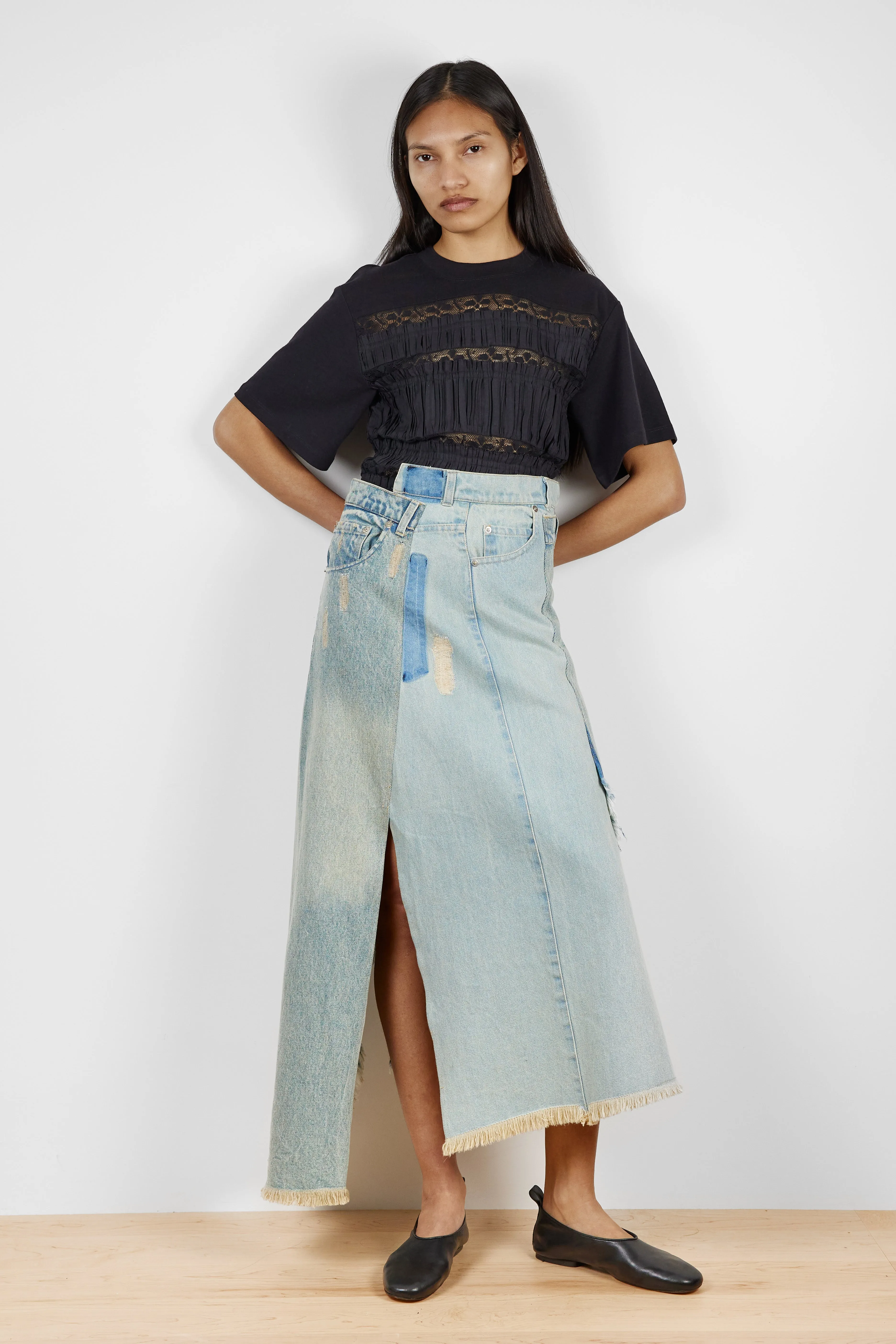 Alba Denim Skirt