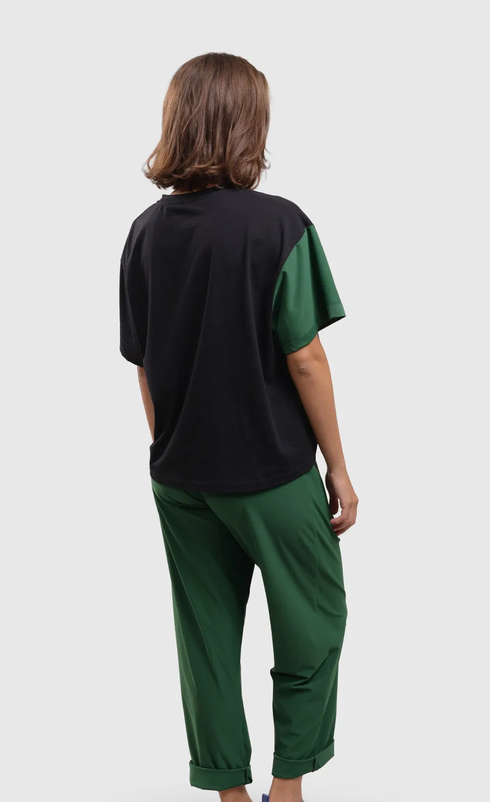 Alembika Tekbika Green Drawstring Pant