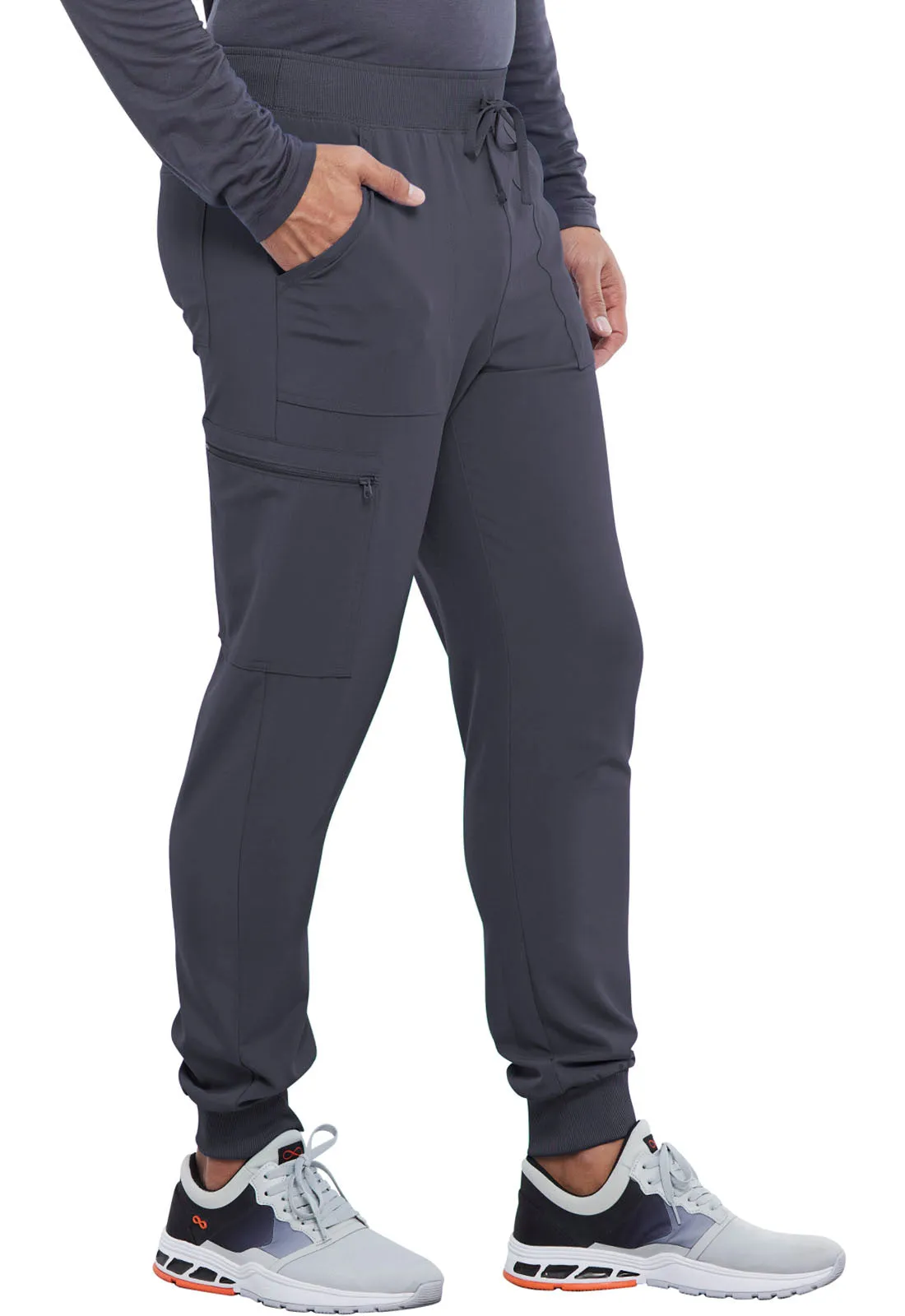 Allura CKA189 Men's Mid Rise Jogger Pewter