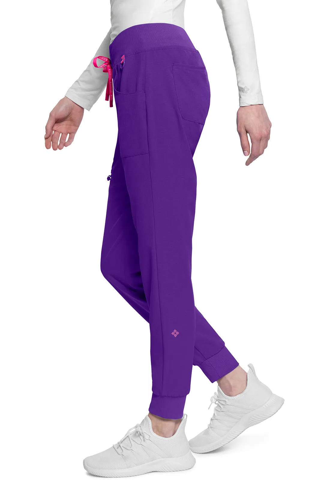 AMP MC102 Mid Rise Jogger Purple Surge