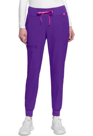 AMP MC102 Mid Rise Jogger Purple Surge