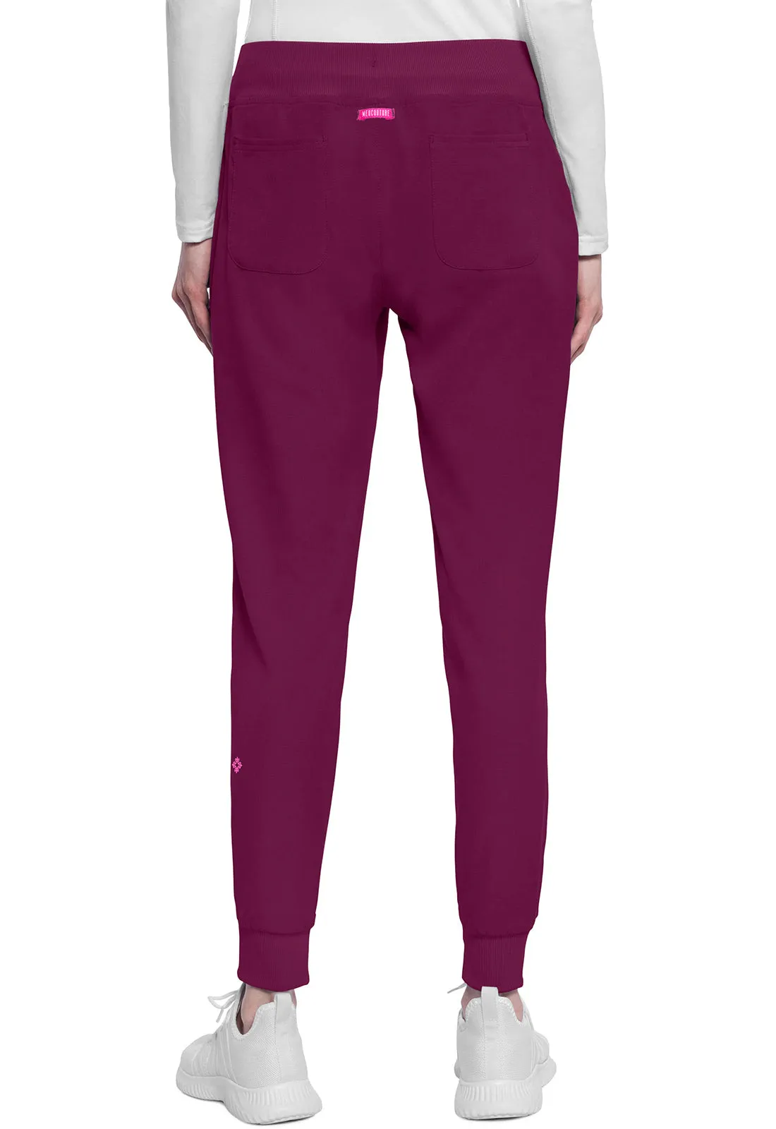 AMP MC102 Mid Rise Jogger Wine