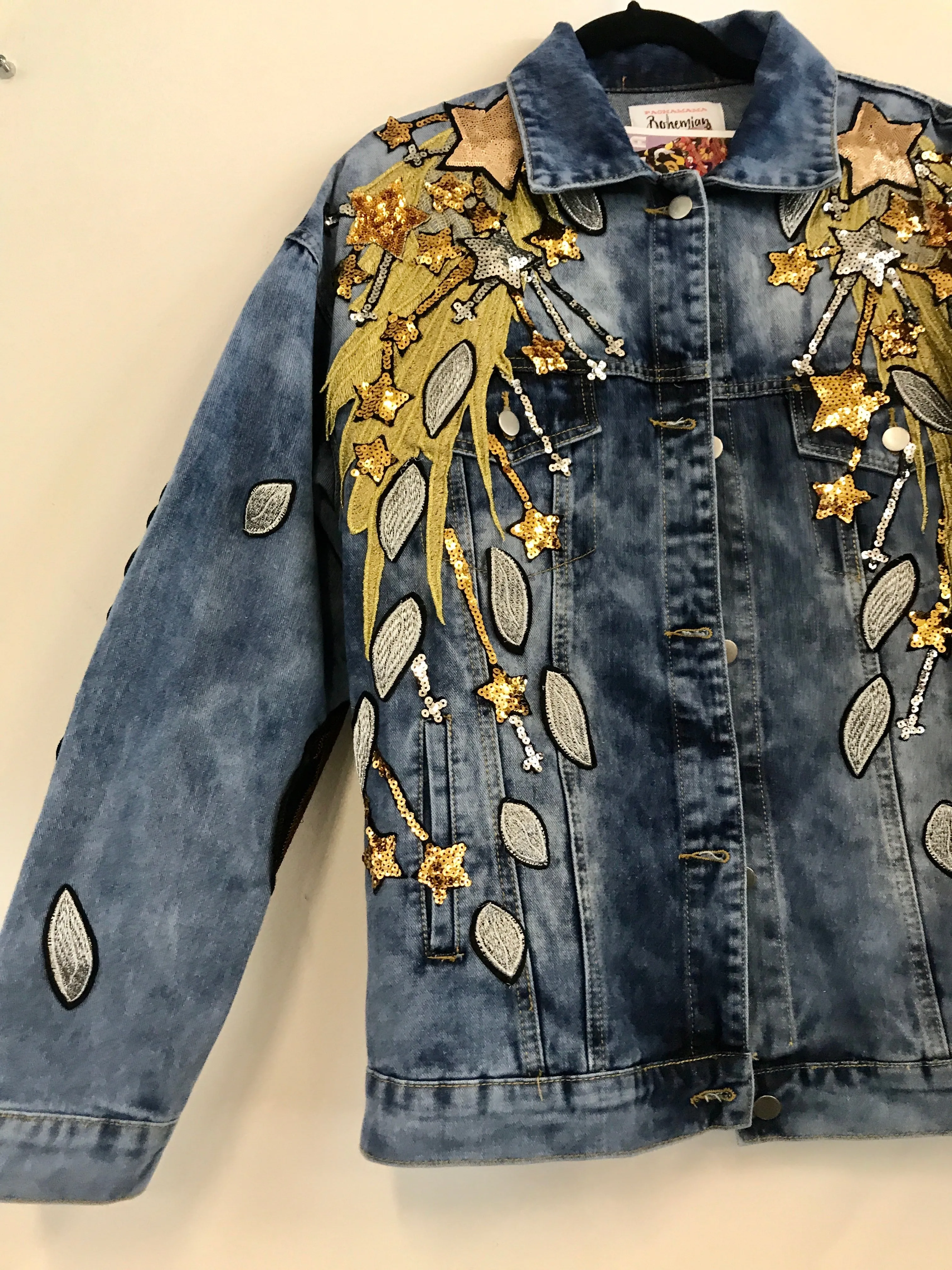 Angels Wings to fly Jacket. OVERSIZED FIT