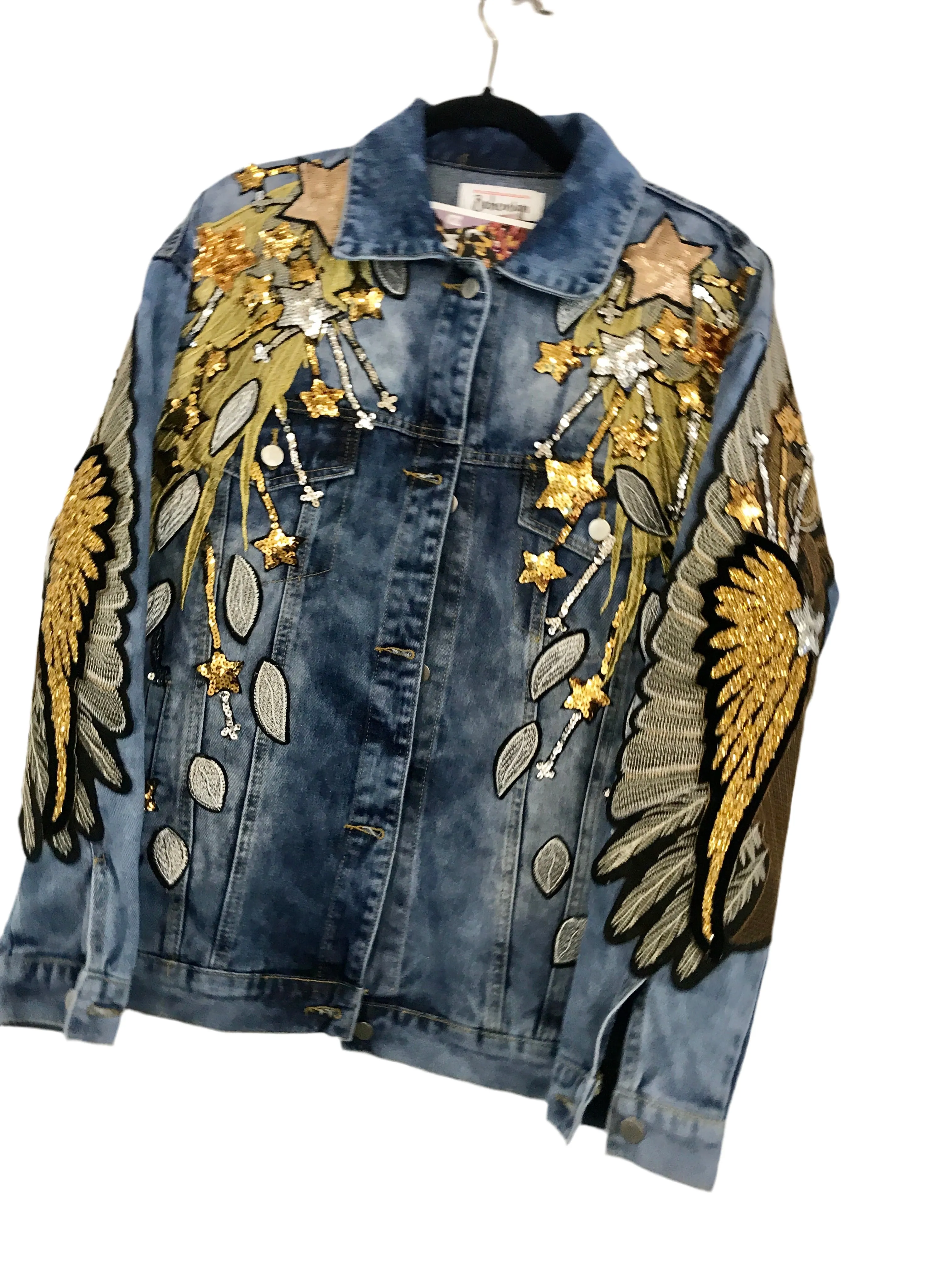 Angels Wings to fly Jacket. OVERSIZED FIT