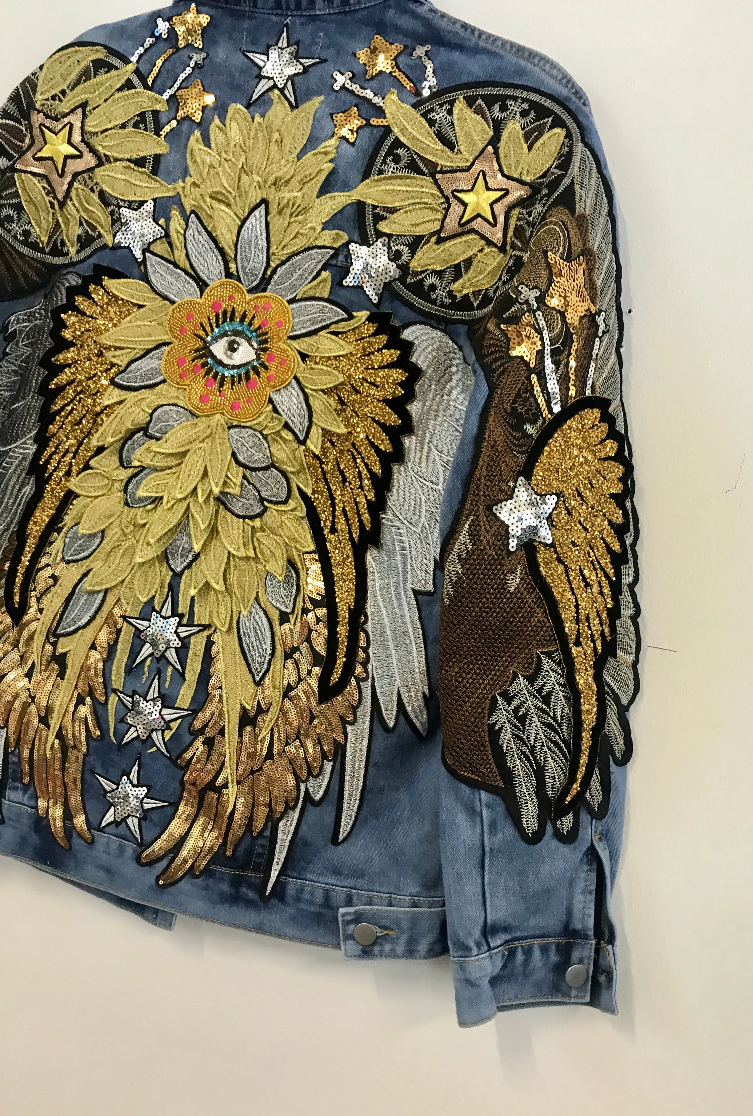 Angels Wings to fly Jacket. OVERSIZED FIT