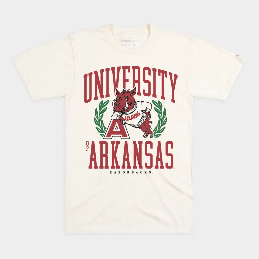 Arkansas Razorbacks Vintage 1958 Logo Tee