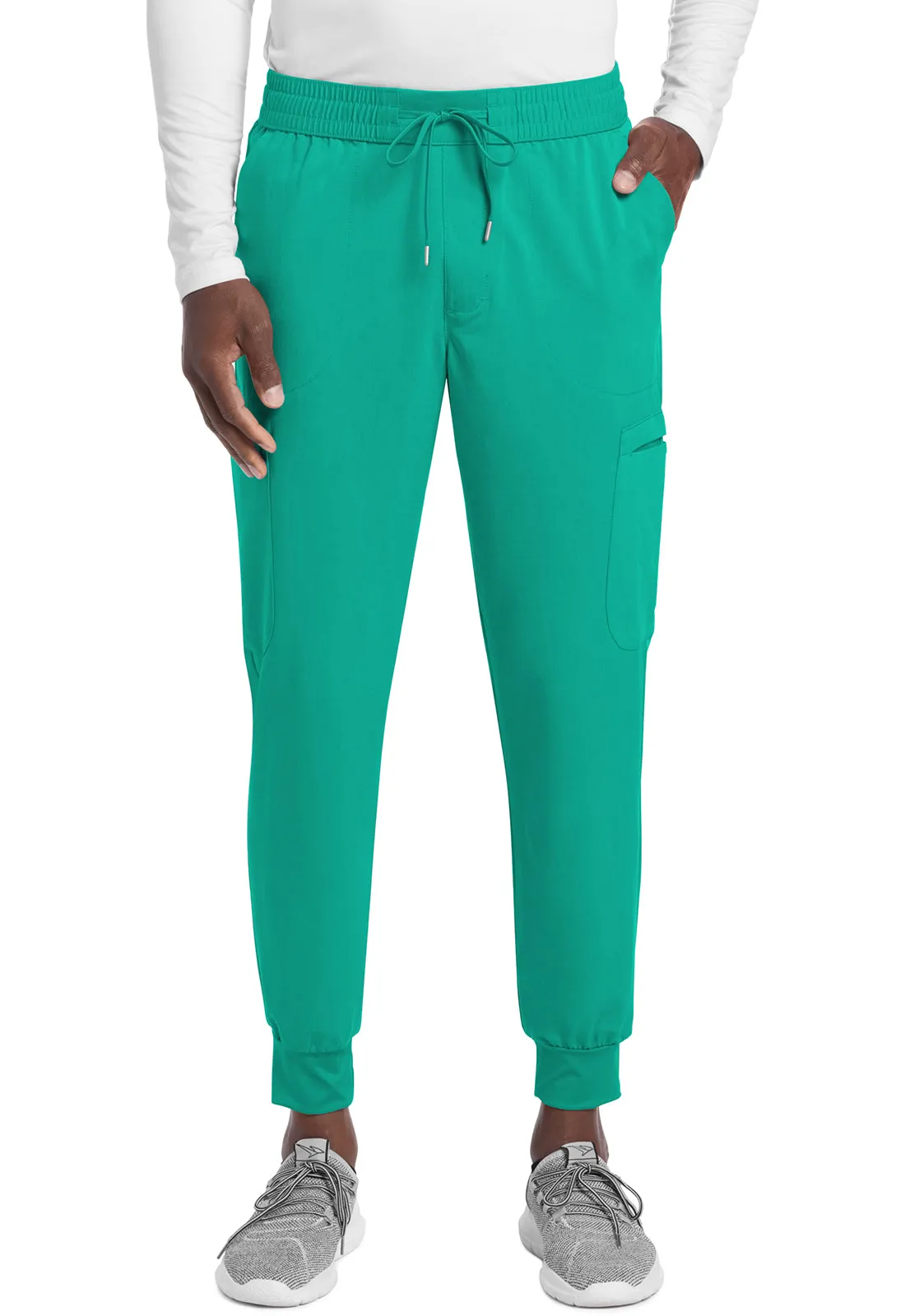 Atmos CK132A Men's Mid Rise Jogger Teal Blue