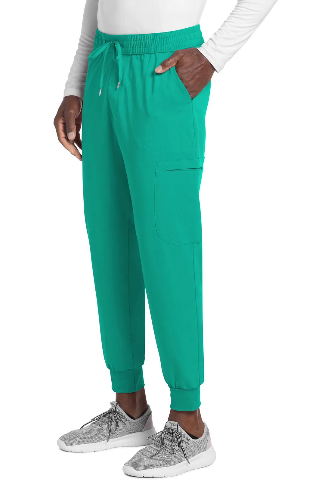 Atmos CK132A Men's Mid Rise Jogger Teal Blue