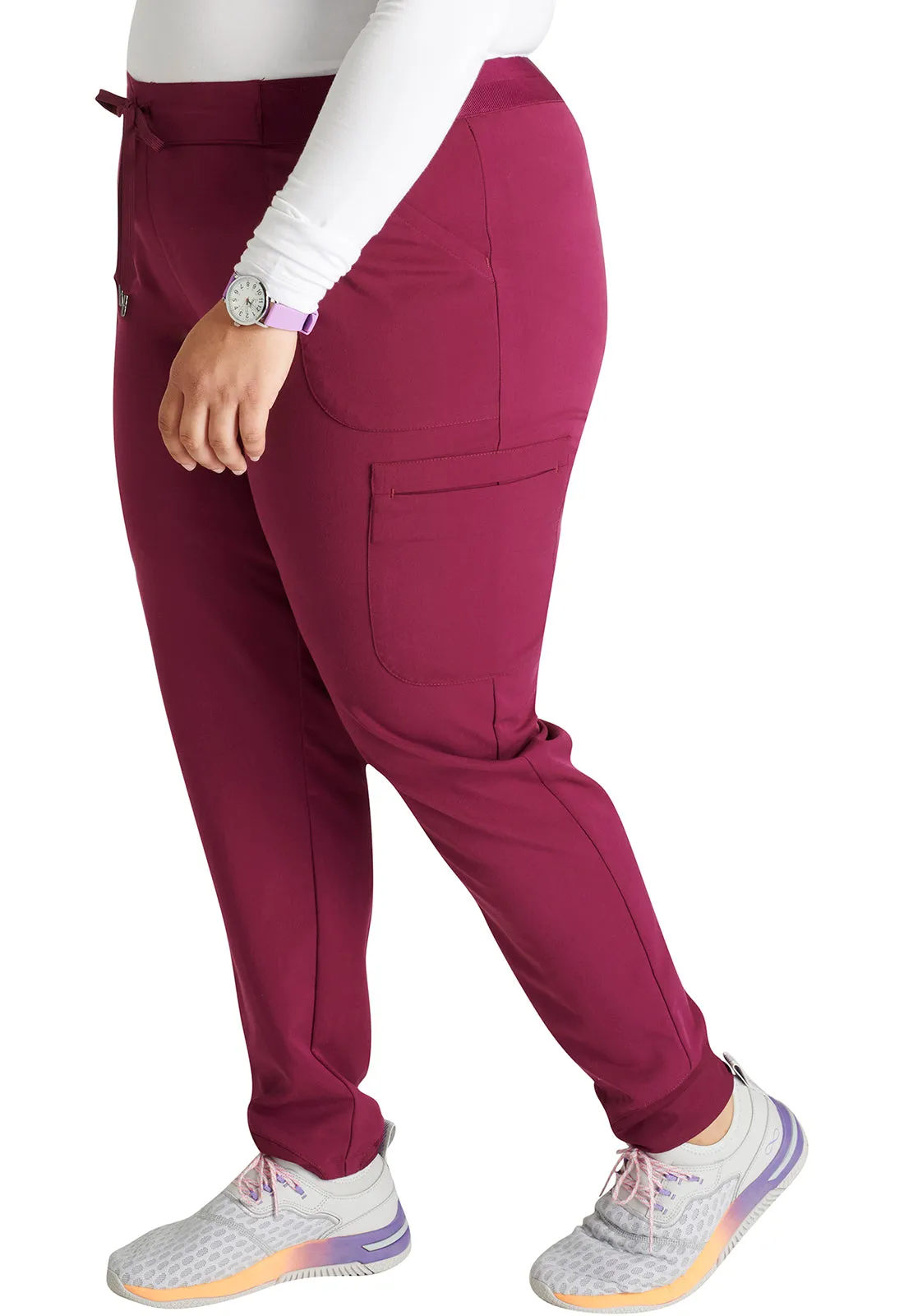 Atmos CK138A Mid Rise Pull-on Jogger Wine