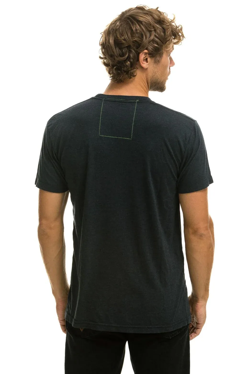 AVIATOR NATION NASHVILLE TEE - CHARCOAL