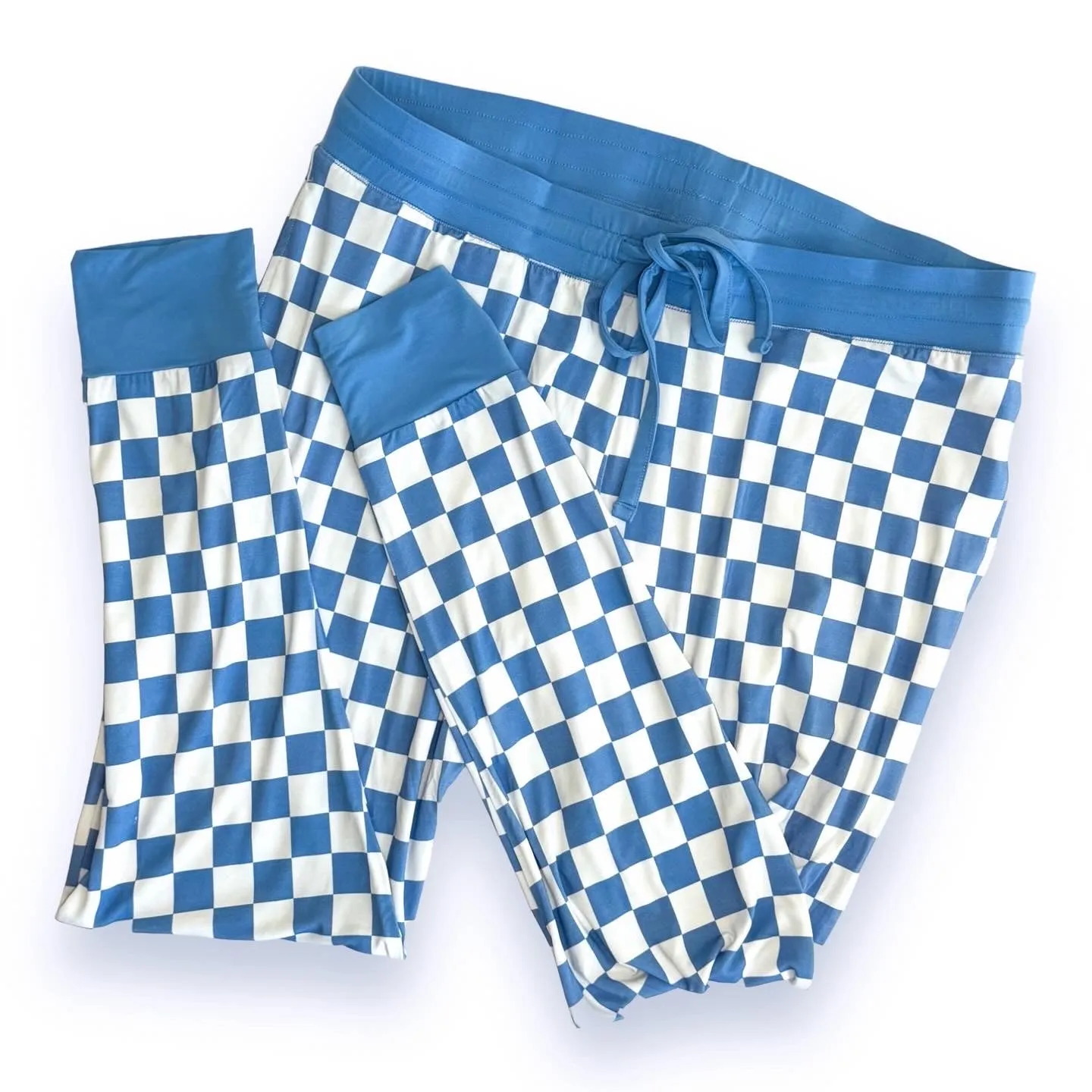 Azure Checks Adult Joggers