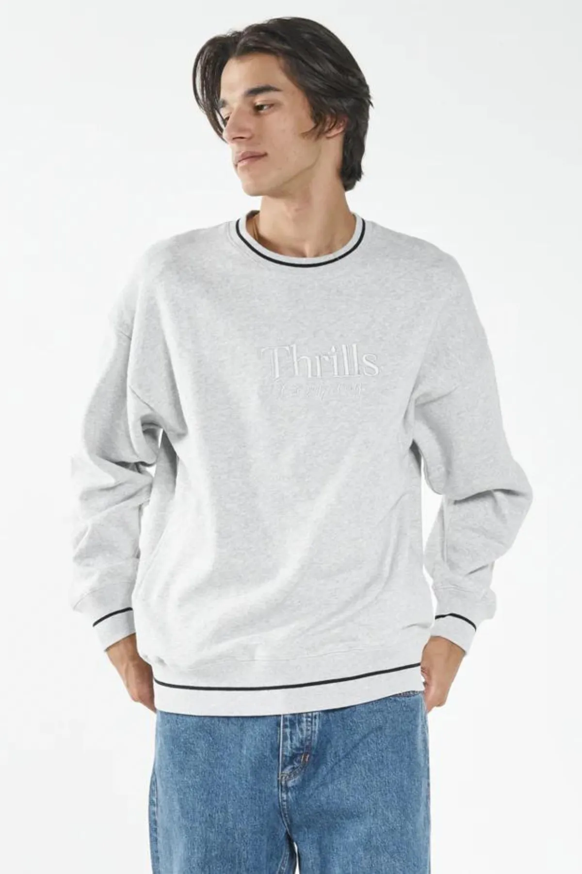 BAD MEMBERS EMBRO SLOUCH CREW NECK
