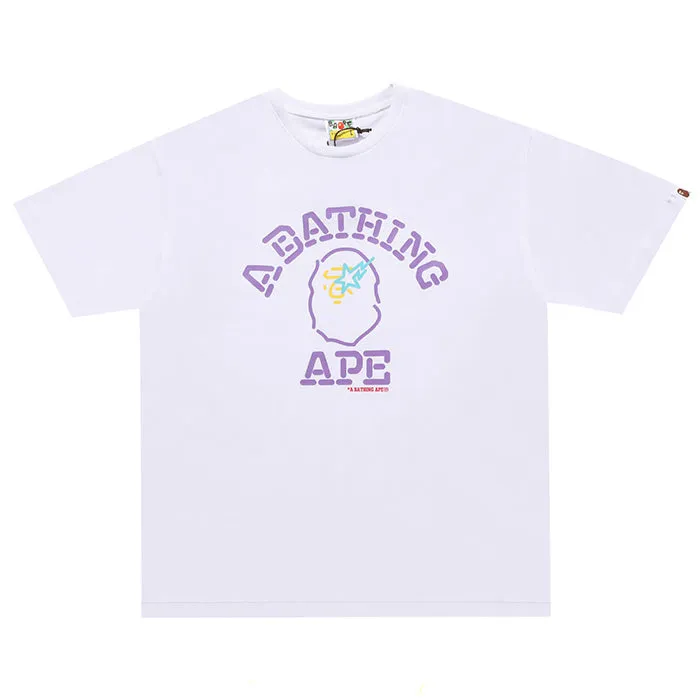 BAPE College Ape HeadT-Shirts