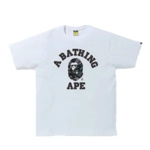 Bape Color Camo College Tee Mens Style : 912798