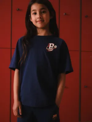 Barça navy blue shirt - Junior