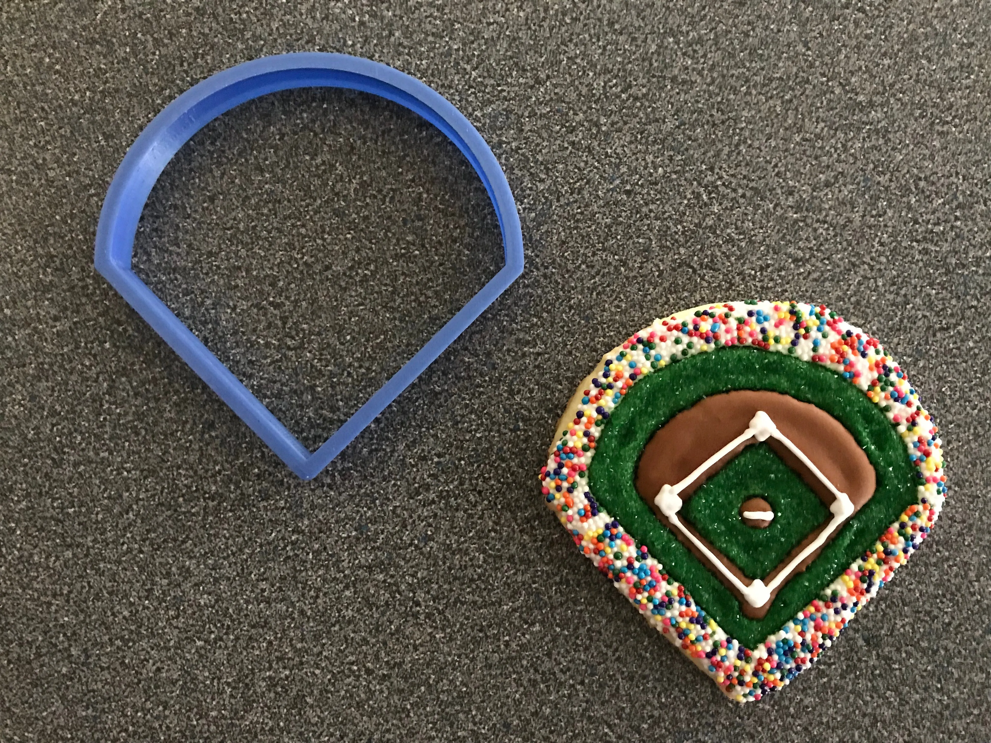 Baseball Field Cookie Cutter