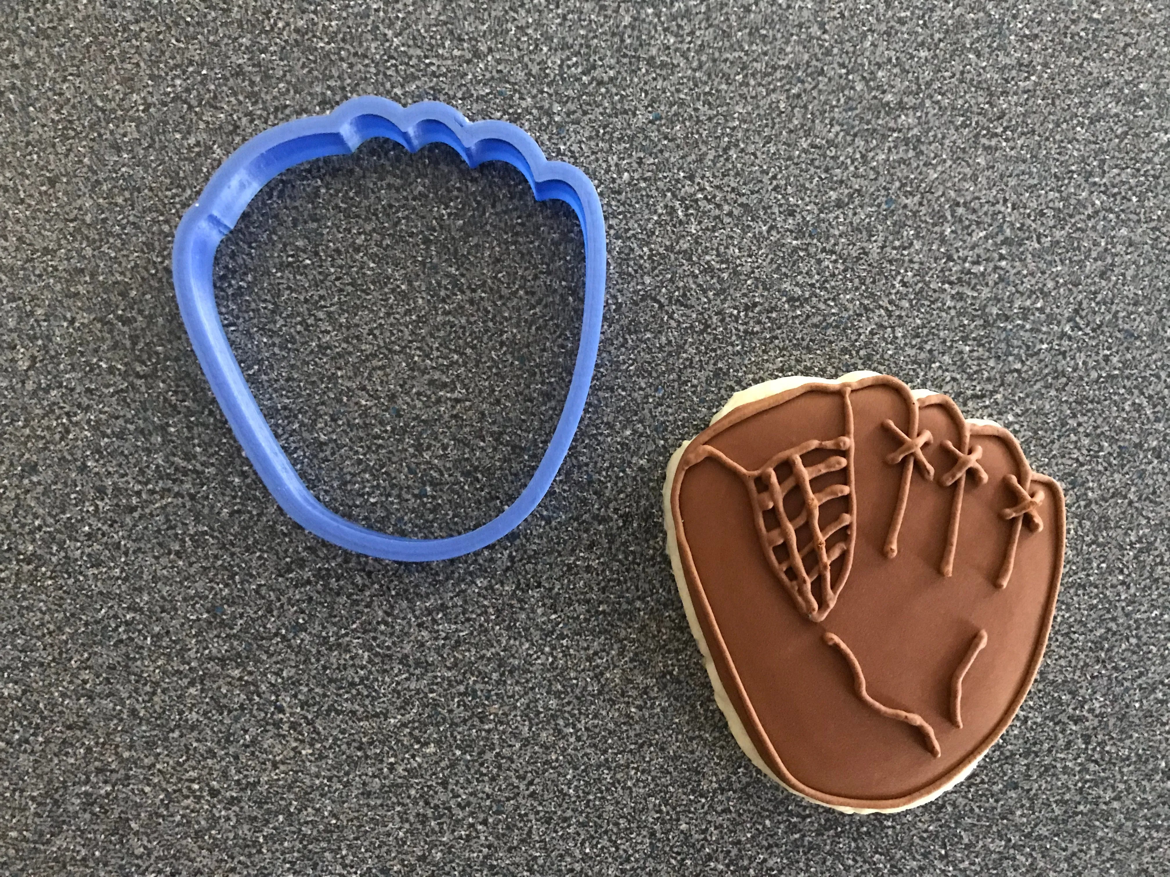 Baseball Glove Cookie Cutter