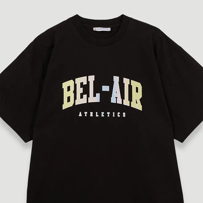 Bel-Air Athletics Men College T-Shirt Pastel Black