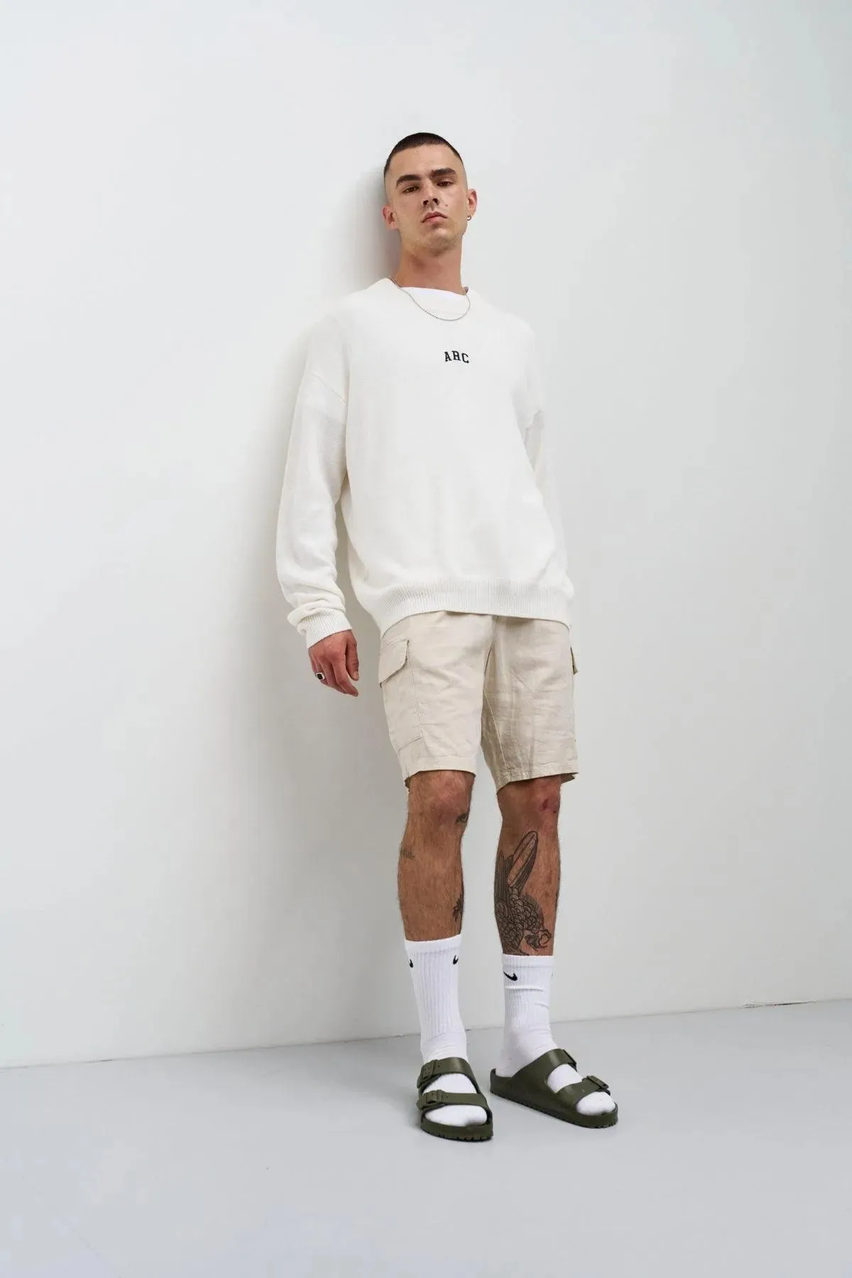 Bermuda !Solid Cargo Ferris Oatmeal