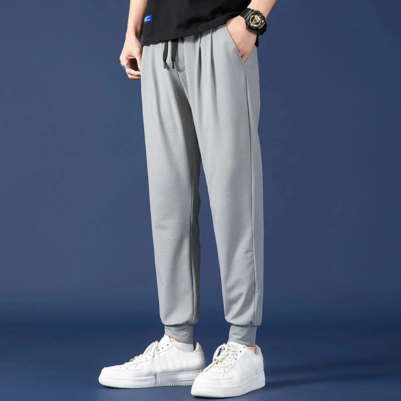Bügelfaltenhose SommerMesh Hosen