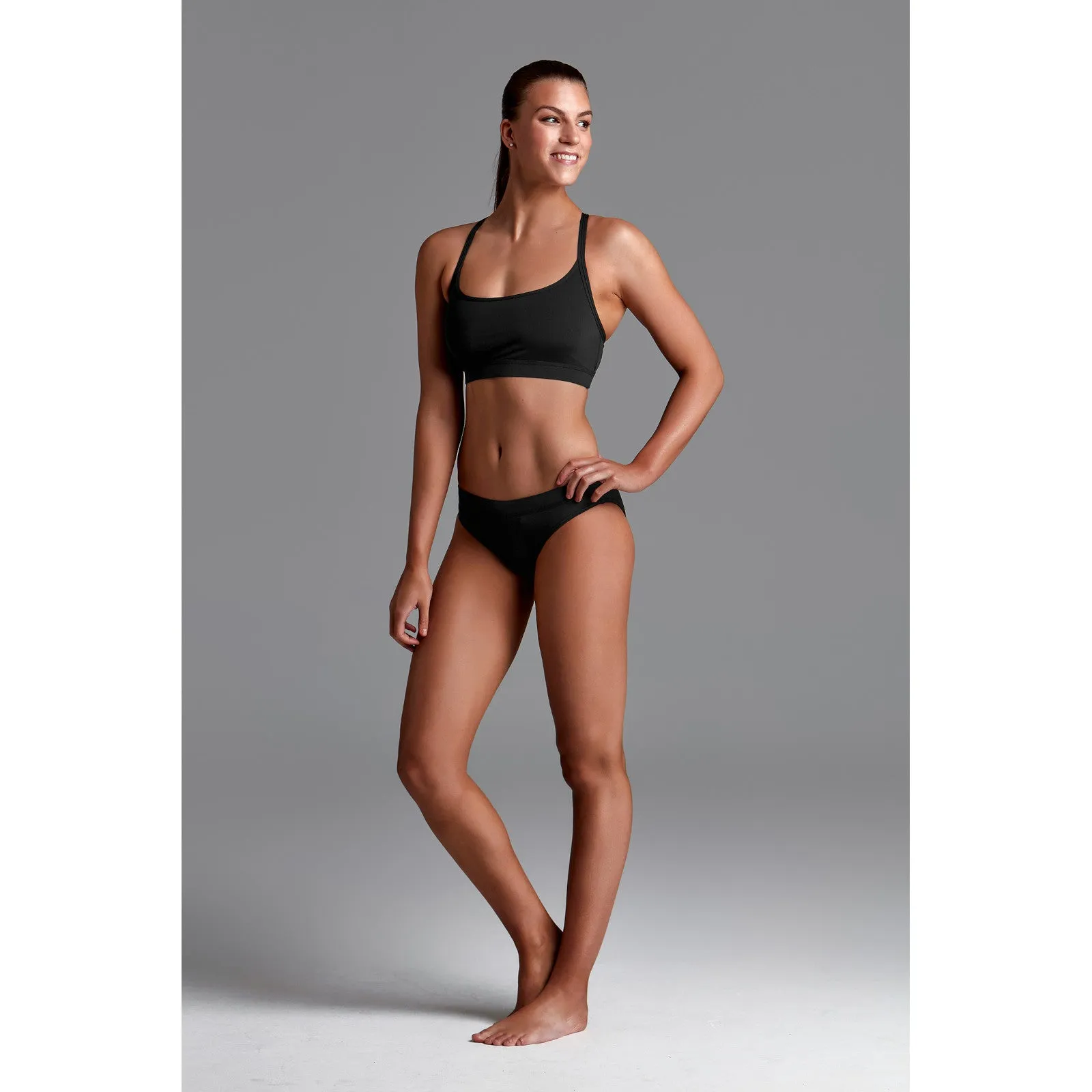 Bikinioberteil Sports Still Black