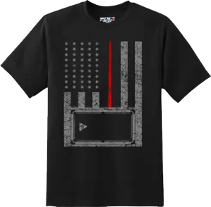Billiard US Flag Patriotic T Shirt New Graphic Tee