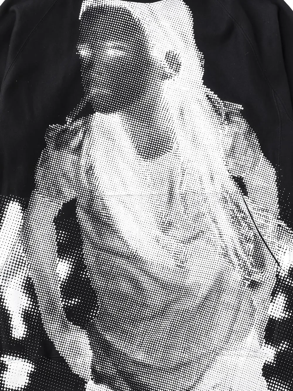 BLACK AND WHITE PRISCILLA 1969 OVERSIZED HOODIE