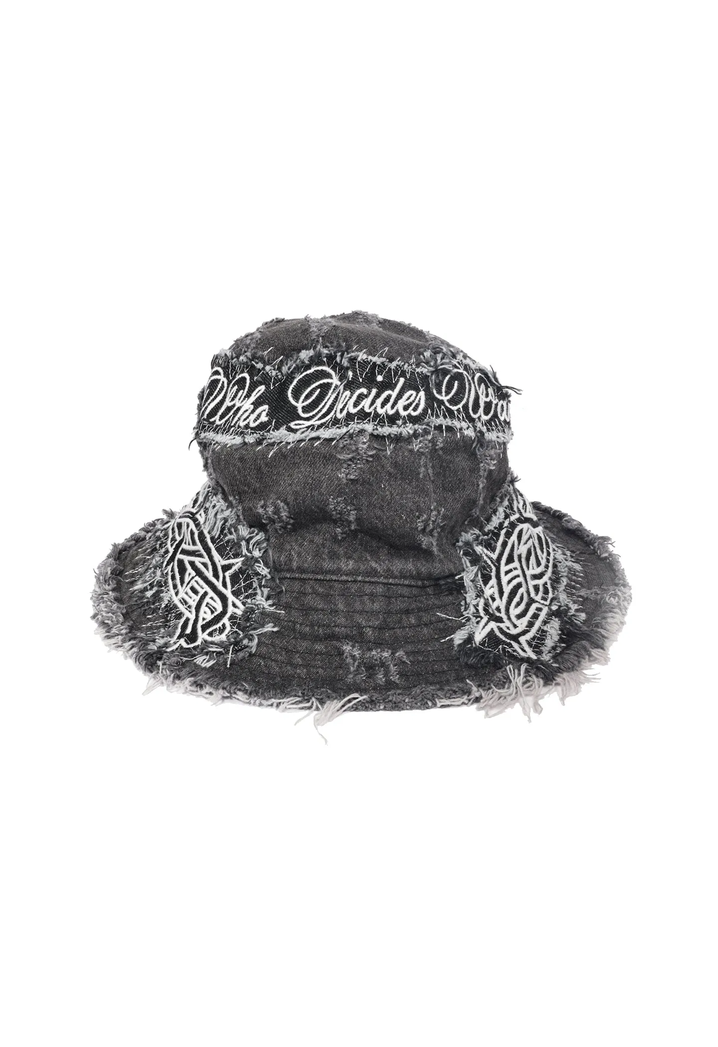 Black Distressed Crown of Thorns