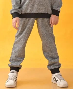 BLACK SPACE DYED JOGGER - BLACK