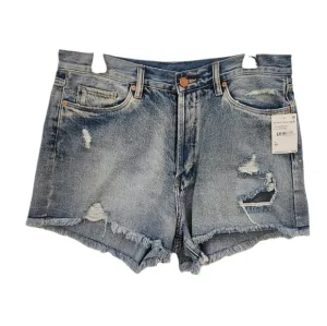 Blank NYC Hollyweird Denim Shorts Distressed