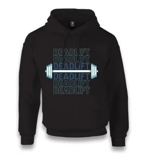 Bodybuilding Deadlift Unisex Black Hoodie